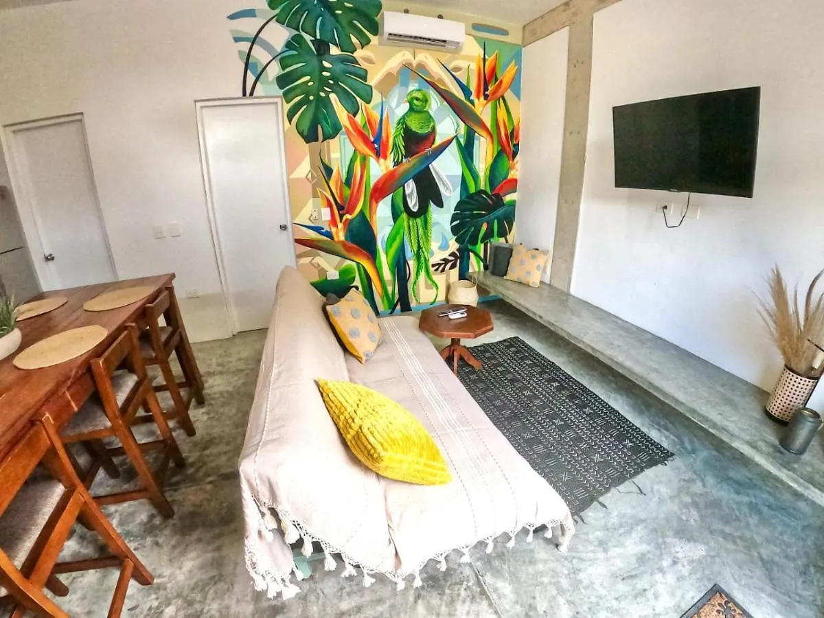 شقة Katalox Jungle Lofts By Simply Comfort Tulum Centre Rooftop Patio & Pool 0*,  المكسيك
