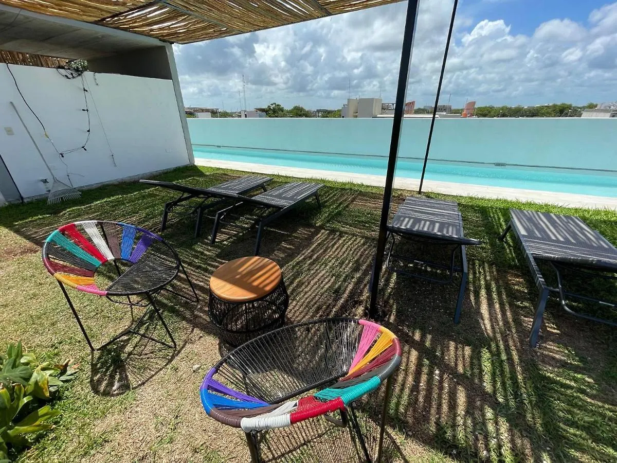 شقة Katalox Jungle Lofts By Simply Comfort Tulum Centre Rooftop Patio & Pool 0*,