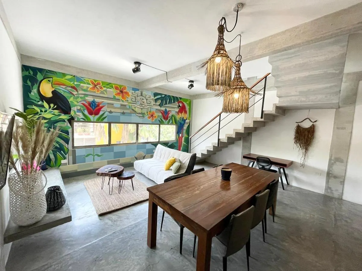 شقة Katalox Jungle Lofts By Simply Comfort Tulum Centre Rooftop Patio & Pool